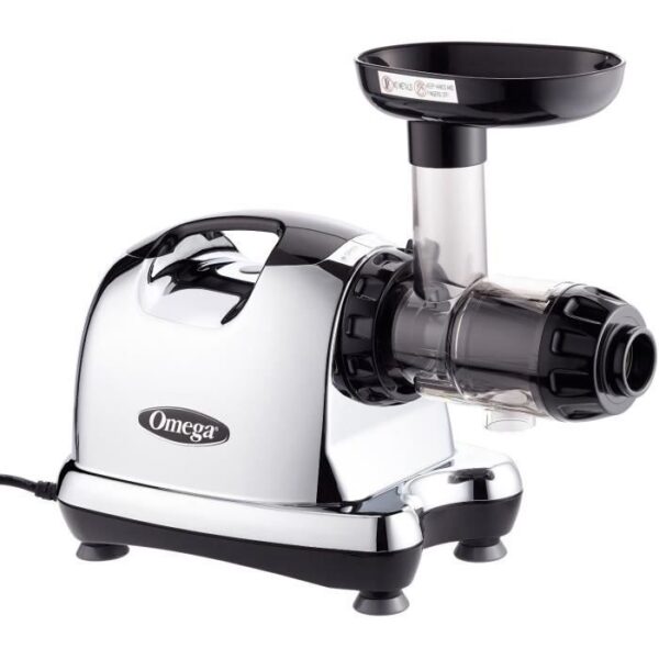 OMEGA Extracteur de jus horizontal - 8226 - 80 trs/mn - Chrome